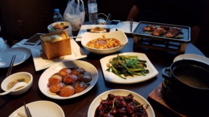 Dinner, fancy Beijing restaurant