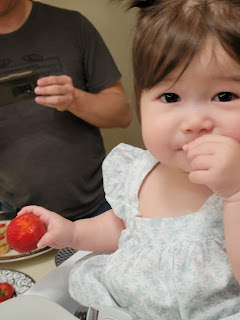 chloe-and-strawberry-at-1st-bd-party